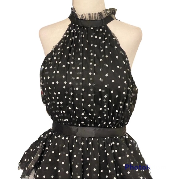 🌸12. Lipsy Polka Dot Tulle Dress - Picture 10 of 12